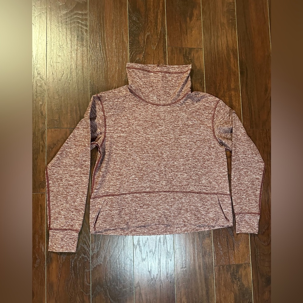 Lululemon Ready to Rulu Fleece Pullover Size 10 Heathered Savannah